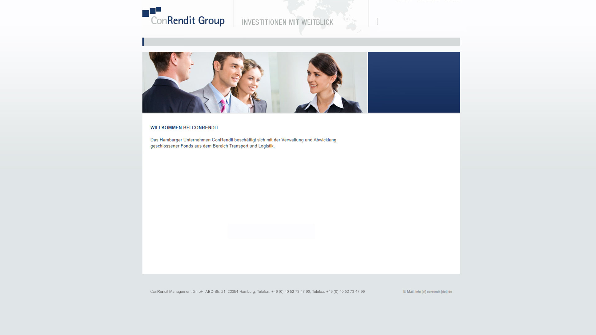 ConRendit Homepage